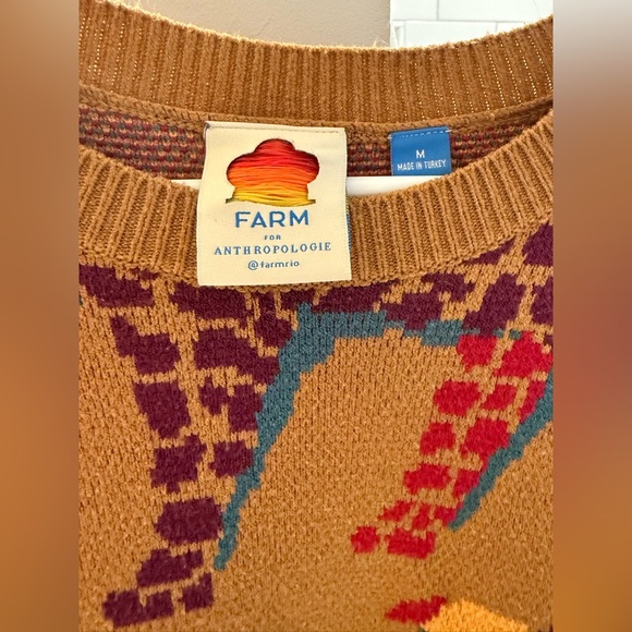 Farm Rio for Anthropologie- Casey Tunic Sweater - Picture 8 of 8